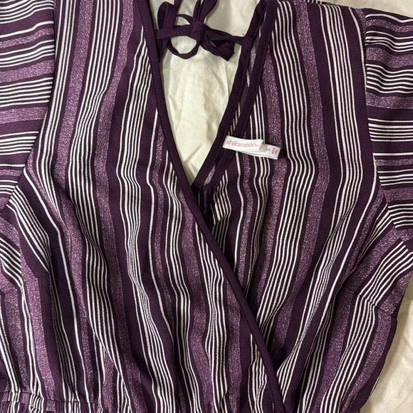 Purple jumpsuit - Picture 3 of 3